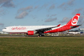 Air Berlin at Faro airport